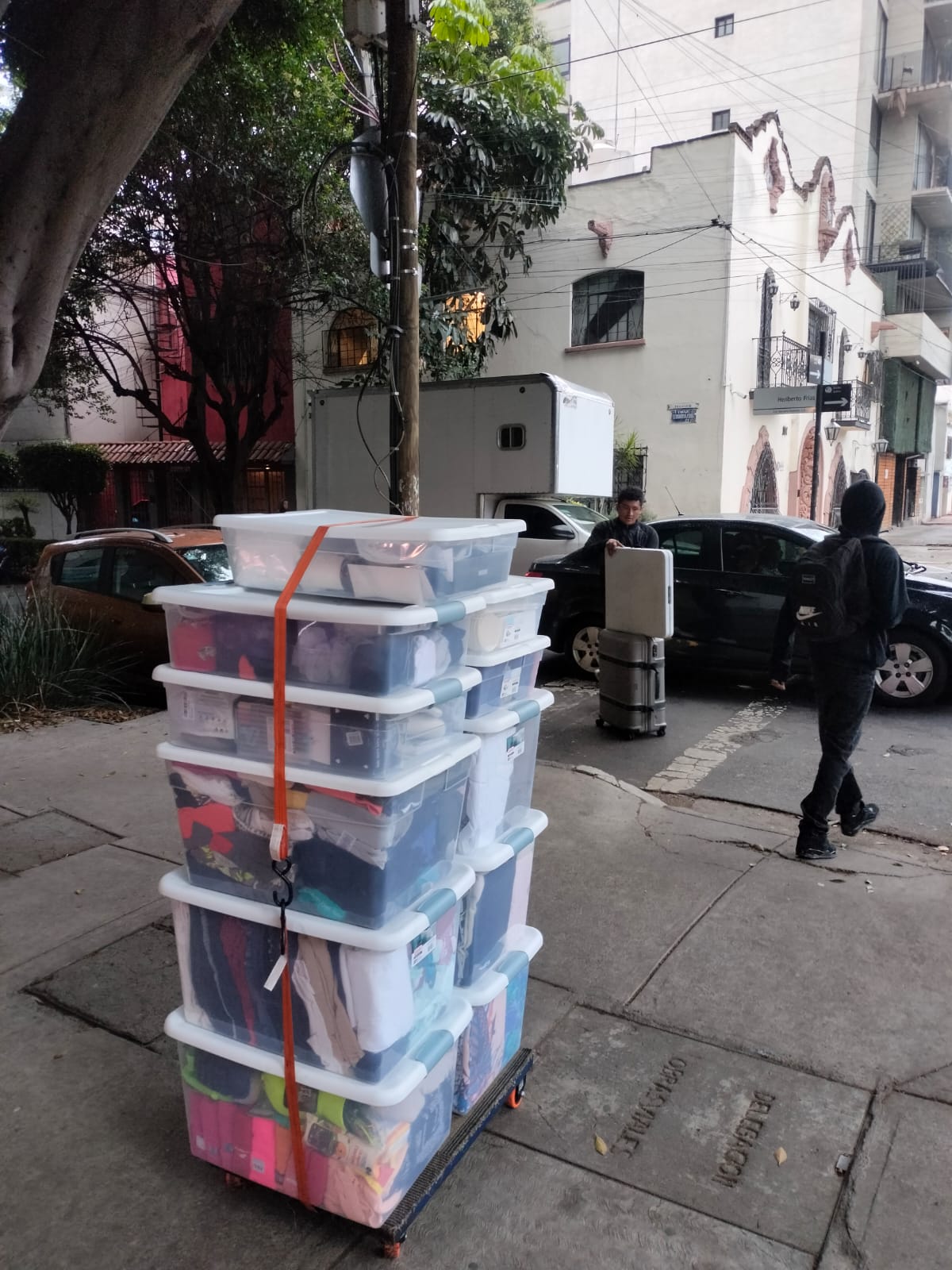 Traslado y montaje de stands